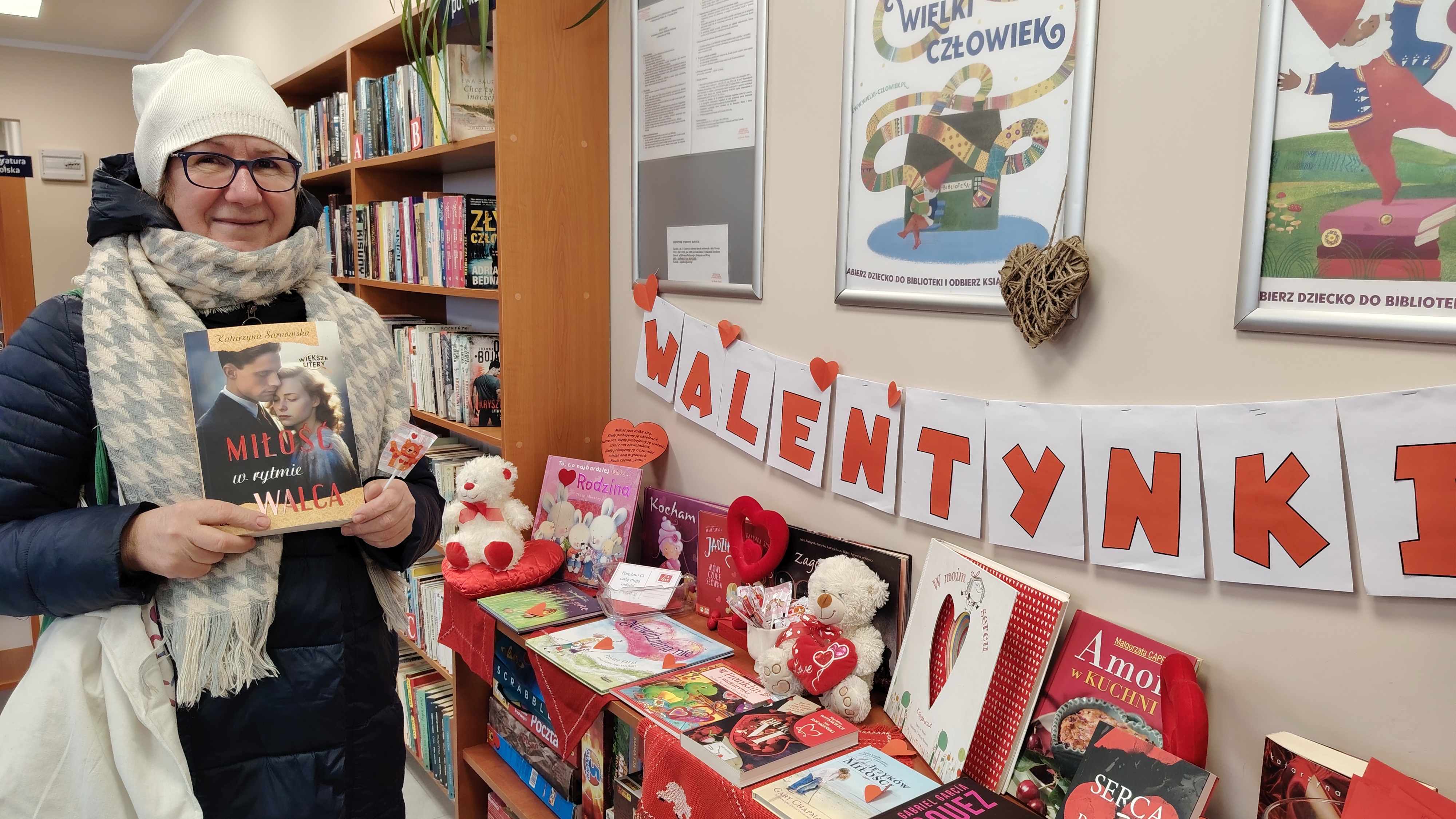Walentynki w bibliotece